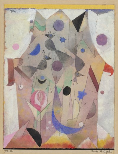 Perzische Nachtegalen door Paul Klee