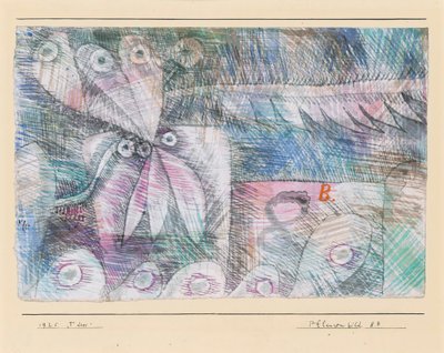 Planten Beeld 8.B., 1925 door Paul Klee