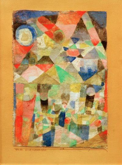 Scheepssterrenfeest door Paul Klee