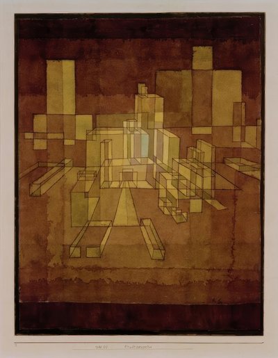 Stadsgezicht door Paul Klee