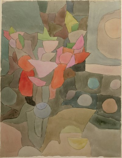 Stilleven met Gladiolen door Paul Klee
