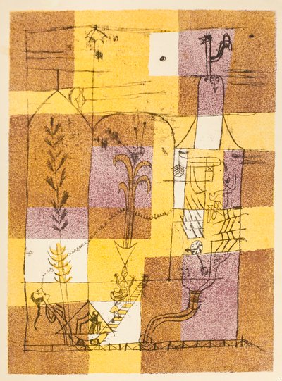 Verhaal à la Hoffmann door Paul Klee