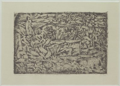 De Tuin van Passie door Paul Klee
