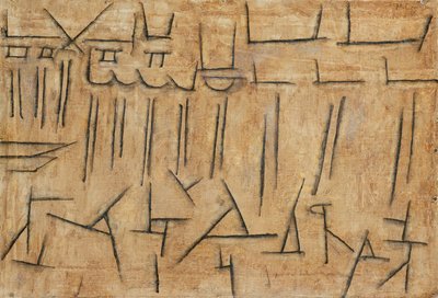 Het Tempelfestival door Paul Klee