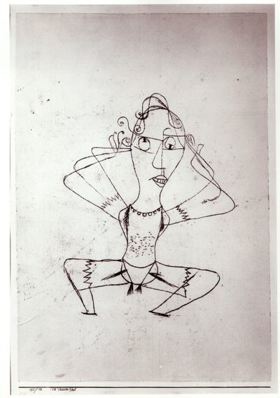 De trombone klinkt door Paul Klee