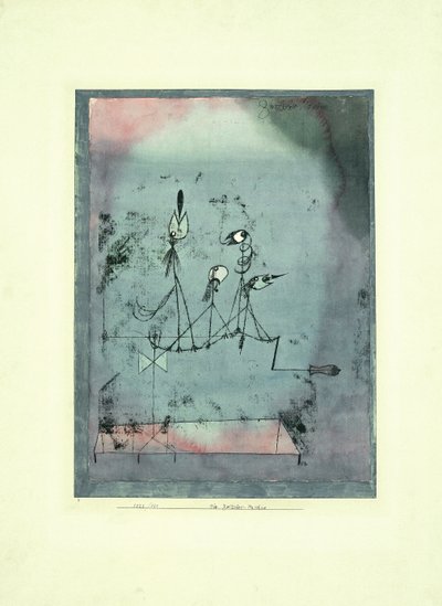 Tjilpende Machine door Paul Klee