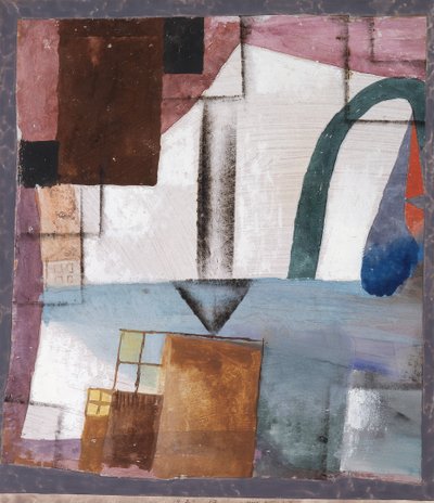 Witte Pasen II door Paul Klee
