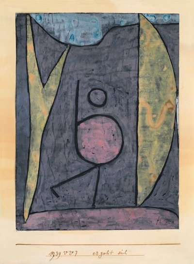 Ergeht sich door Paul Klee