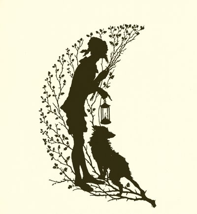 Een Midzomernachtsdroom, silhouet door Paul Konewka