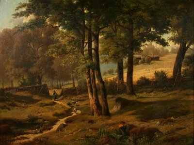 Motief van de Hintersee bij Berchtesgaden door Paul Korzineck