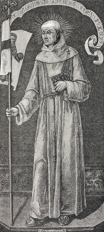 Sint Jan van Capistrano (Italiaans: Giovanni Da Capistrano) door Paul Lacroix