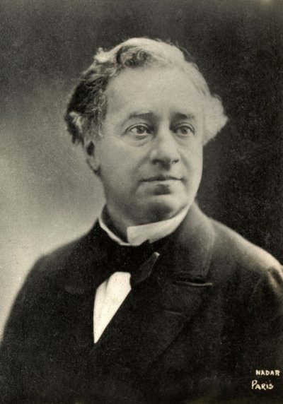 Portret van Edmond Got (foto) door Paul Nadar