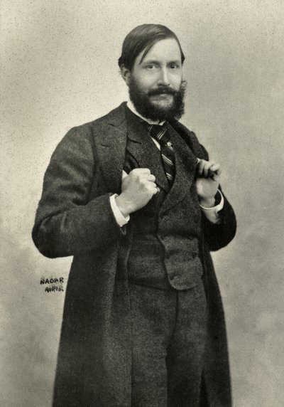 Portret van Jean Louis Forain (foto) door Paul Nadar