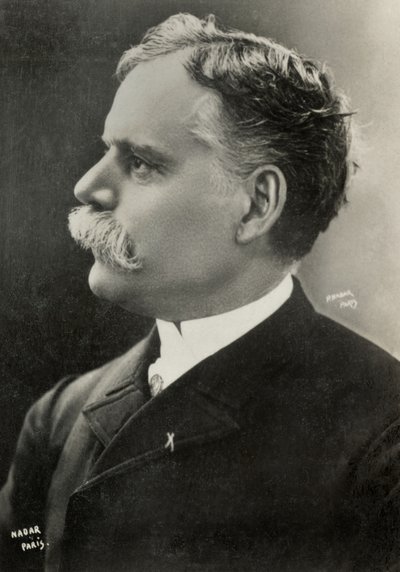 Portret van Jules Cheret (foto) door Paul Nadar