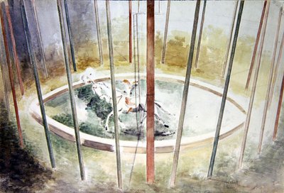 Circus door Paul Nash