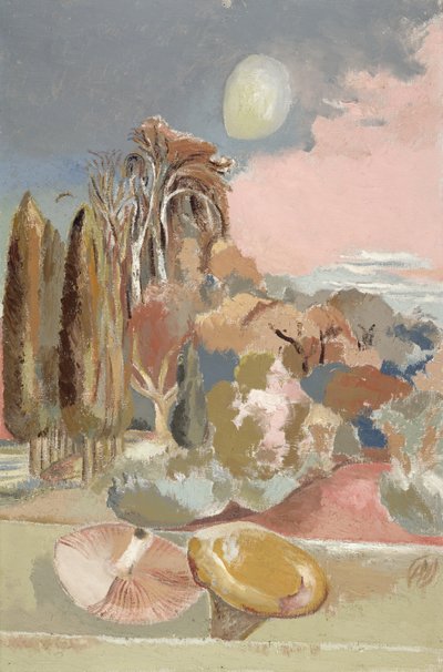 Novembermaan door Paul Nash