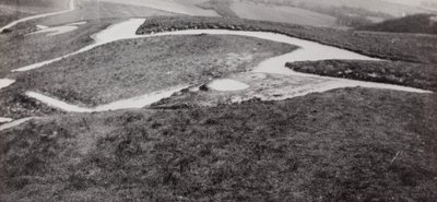 The White Horse, Uffington, Berkshire door Paul Nash