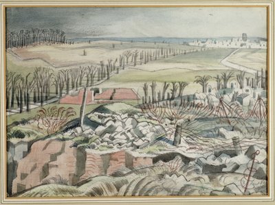 Vimy Ridge door Paul Nash