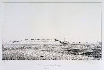 La Redoute des Haute Brugeres, Beleg van Parijs, 1870-1871 door Paul Roux