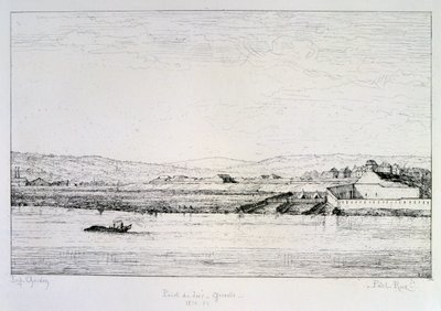 Point du Jour - Grenelle, Beleg van Parijs, 1870-1871 door Paul Roux