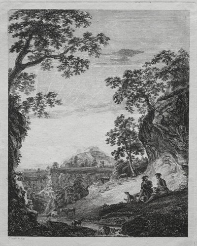 Patie and Roger door Paul Sandby