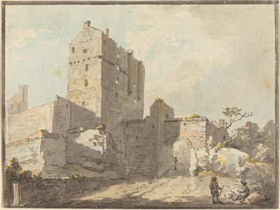 Roslin Kasteel door Paul Sandby