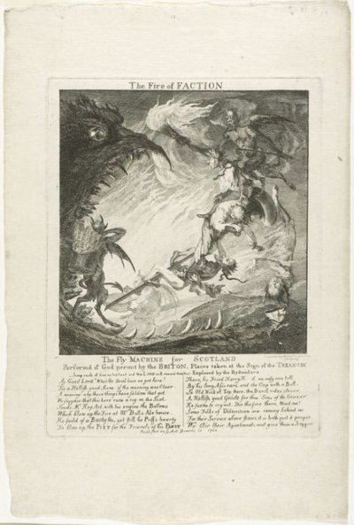 Het vuur van de factie door Paul Sandby