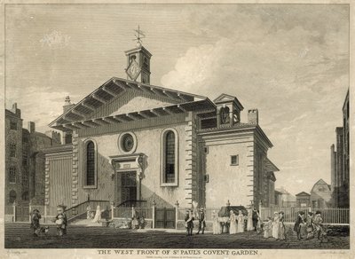 De westelijke gevel van St Paul