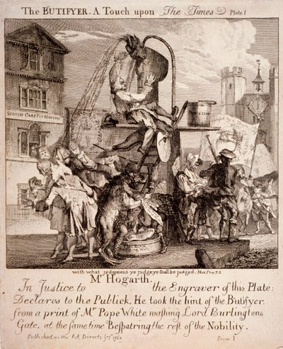 William Hogarth door Paul Sandby