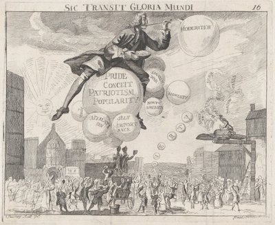 Sic Transit Gloria Mundi, ca. 1762 door Paul Sandwich