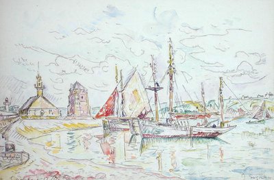Camaret door Paul Signac