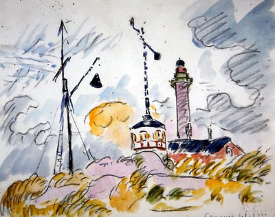Cayeux door Paul Signac