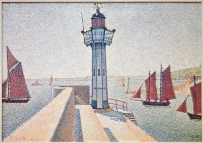 De vuurtoren van Portrieux door Paul Signac