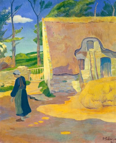 Boerderij in Le Pouldu, 1890 door Paul Sérusier