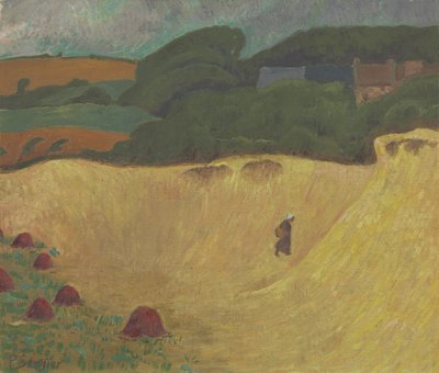 Het strand van Les Grands Sables bij Le Pouldu door Paul Sérusier