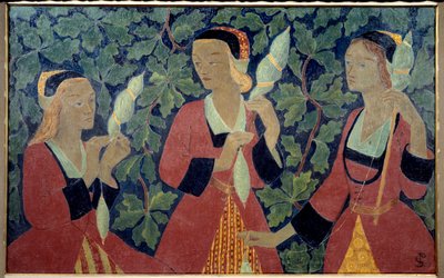 De drie spinners door Paul Sérusier