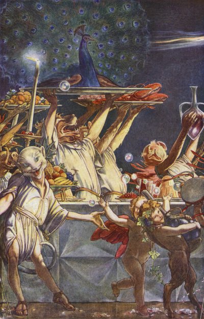 De Storm door William Shakespeare, Act III, Scene 3 door Paul Vincent Woodroffe