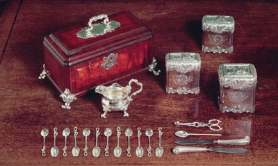 Thee servies, ca. 1735 door Paul de Lamerie
