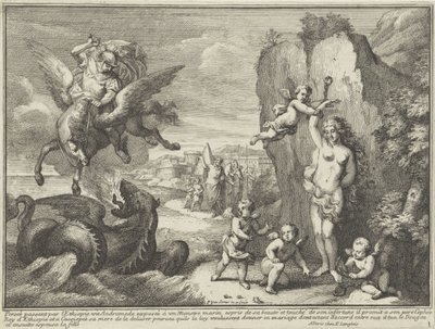 Perseus en Andromeda door Paul van Somer (II)