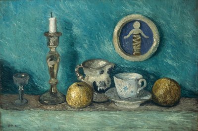 Stilleven met de della Robbia Putto, ca. 1905 door Paula Modersohn Becker