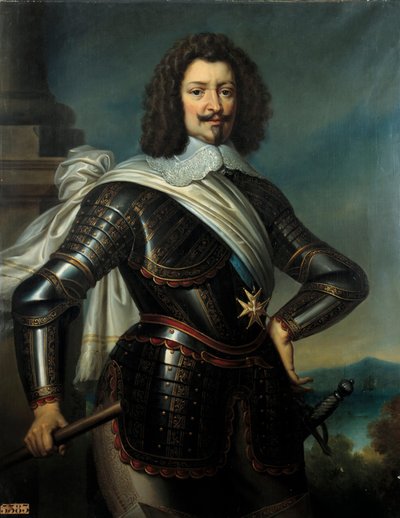 Portret van Charles de Lorraine, Prins van Joinville, Hertog van Joyeuse en 4e Hertog van Guise door Paulin Jean Baptiste Guerin