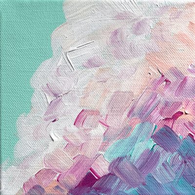 Dromerige pastelkleurige penseelstreken door Pauline Wegman | Key and Sea Creative