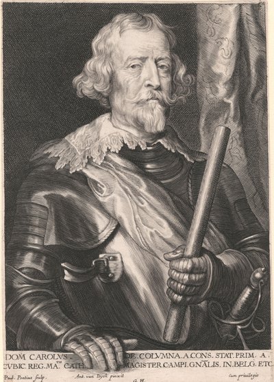Karel van de Zuil door Paulus Pontius