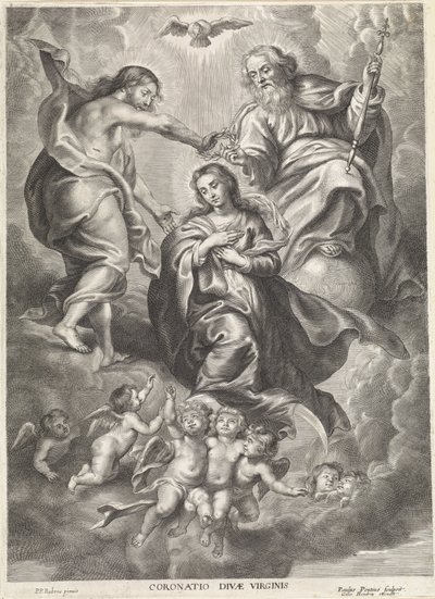 Kroning van Maria door Paulus Pontius