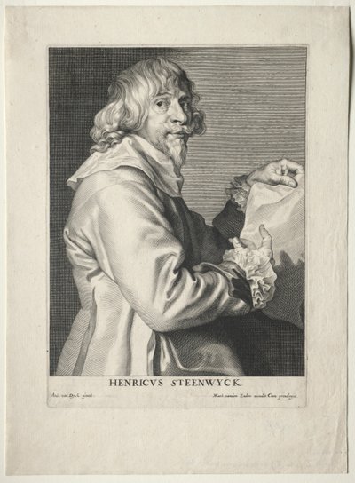 Portret van Henri van Steenwyck door Paulus Pontius