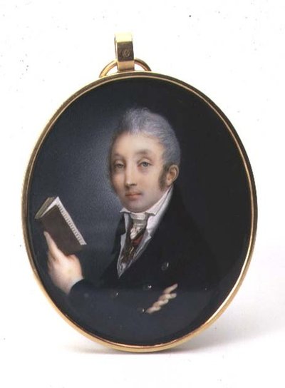 Portret van Graaf Speransky door Pavel Alexeyevich Ivanov