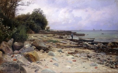 Uitkijkend naar Zee door Peder Monsted