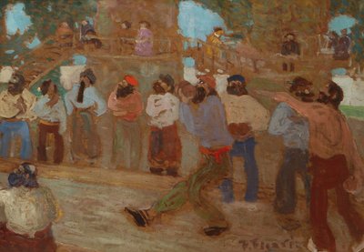 Bocha-veld door Pedro Figari