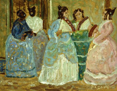 Koloniale Scene door Pedro Figari
