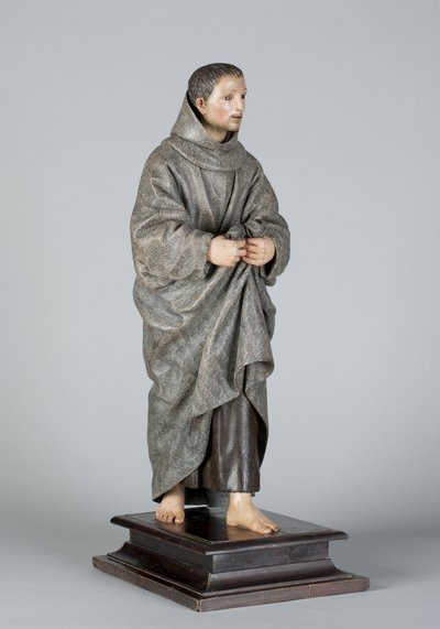 San Diego van Alcala, ca.1665-70 door Pedro de Mena